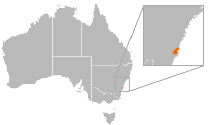 File:Euastacus hirsutus distribution.svg