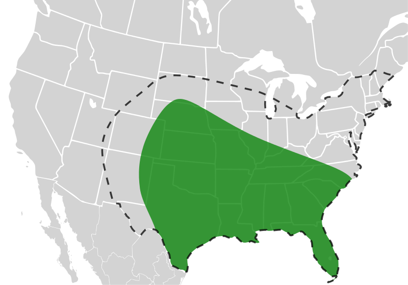 File:Bombus pensylvanicus distribution.svg