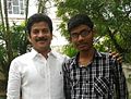 "Revanth Reddy MLA with his well wisher Tenny Jesse, August 2013.jpg".jpg