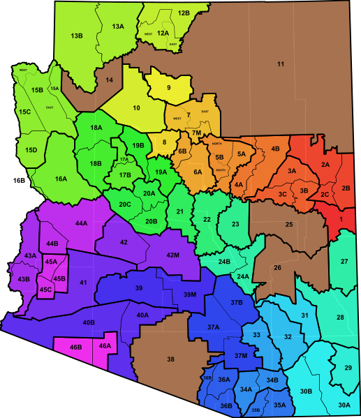 File:Arizona Wildlife Management Units.svg