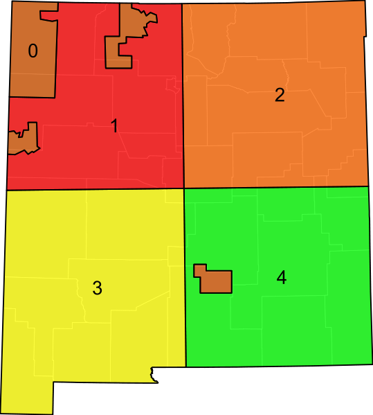 File:New Mexico Regional Hunt Units.svg