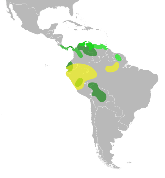 File:Platymiscium pinnatum distribution.svg