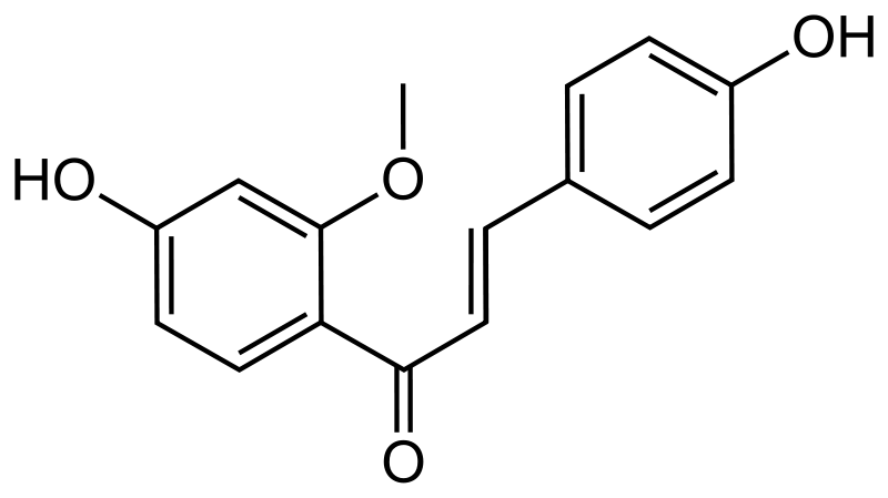 File:4,4'-Dihydroxy-2'-methoxychalcone.svg