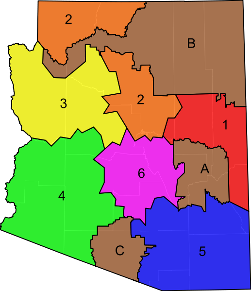File:Arizona Regional Hunt Units.svg