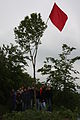 "Red" maypole at Appignano del Tronto (AP) - Italy.jpg