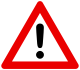 Warning sign Warning sign
