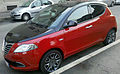 " 12 - ITALY - Lancia Ypsilong bicolor ( black and red ) in Milan 06.jpg