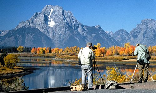 Photographers at Oxbow Bend in Grand Teton NP-NPS.jpg